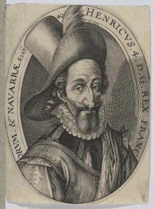 Bildnis des Henricvs 4., König von Frankreich