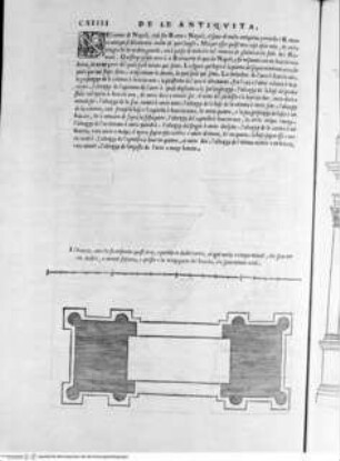 Il Terzo Libro di Sabastiano Serlio Bolognese, nel qual si figurano, e descrivono le antiquità di Roma ..., Folio CXIIII: Triumphbogen, Benevent
