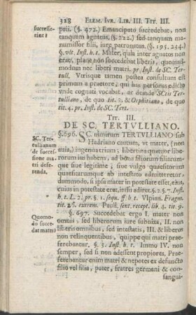 Tit. III. De Sc. Tertvlliano.