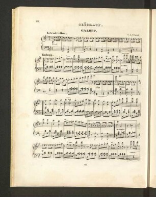 Glückauf. Galopp.