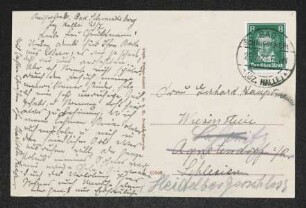 Brief von Charlotte Kiep an Margarete Hauptmann