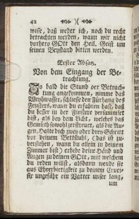 Erster Absatz. - Fünfter Absatz.