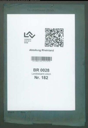 Begräbnisplätze in der Bürgermeisterei Welz