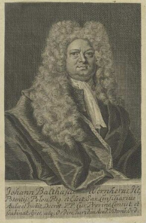 Bildnis des Johann Balthasar Wernherus