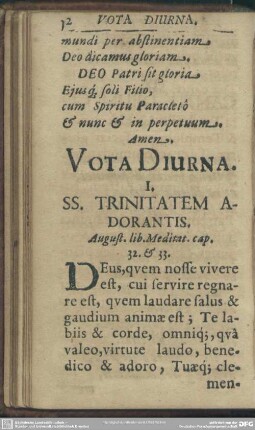 Vota Diurna