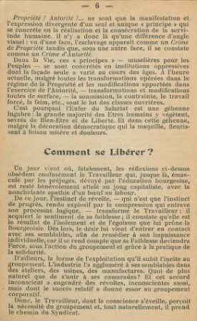 Comment se Libérer?