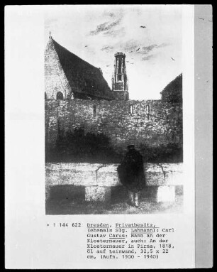 An der Klostermauer (in Pirna)