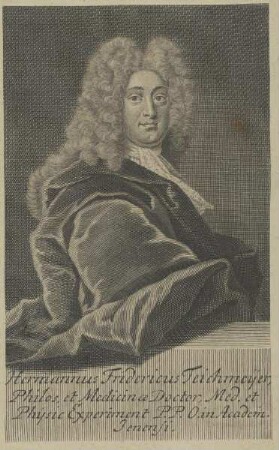 Bildnis des Hermannus Fridericus Teichmeyer
