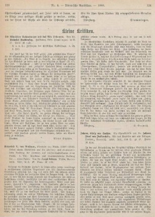 123-126 Kleine Kritiken