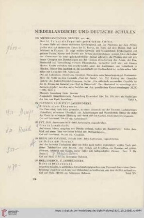 Gemälde der niederländischen und deutschen Schule (Nr. 155-192)