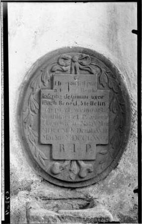 Hagnau Katholische Sankt Johannes Baptist Kirche Grabplatte von Steffelin