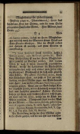 Magdeburgische Uebersetzung.