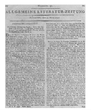 Scheibeler, F. C. M.: Sammlung merkwürdiger Abhandlungen über Thierkrankheiten. Hannover: Ritscher 1795