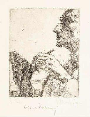 Bildnis von Klaus Wrage (1891-1984)