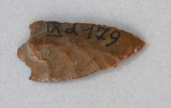 Stone arrowhead