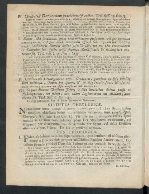 Virtutes Theologicae