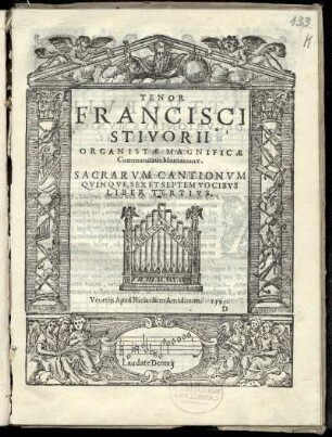Francesco Stivori: Sacrarum cantionum quinque, sex et septem vocibus liber tertius ...