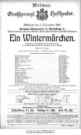 Ein Wintermärchen