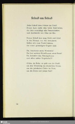 Schuß um Schuß
