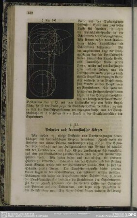 §. 21. Polyeder und krummflächige Körper