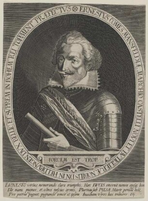 Bildnis des Ernestvs MansfeldiaeErnestus von Mansfeld