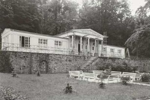 Thermalbad Wiesenbad. Wandelhalle