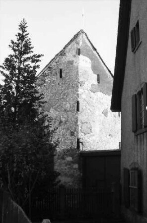 Blansingen: gotischer Steingiebel