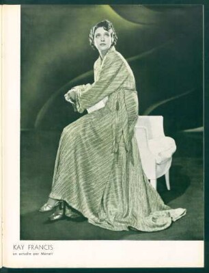 Kay Francis - un estudio por Manatt