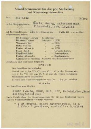 Carle, Georg
