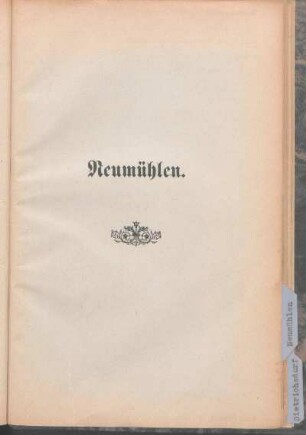 Neumühlen.