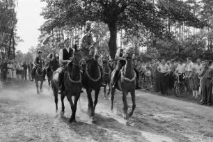 Johannisreiten in Casel : Janske jěchanje w Kozlem : Casel / Kozle