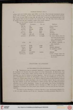Chapitre quatrième