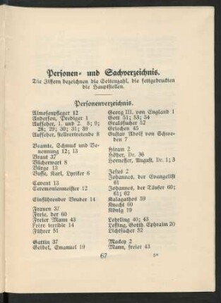 Personen- und Sachverzeichnis
