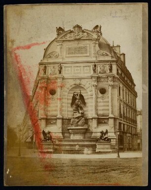 Fontaine Saint-Michel, Paris: Ansicht