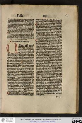 Quoniam autem est de aliquo affirmatio significans aliquid, hoc autem est vel nomen vel innominabile unum autem oportet esse...