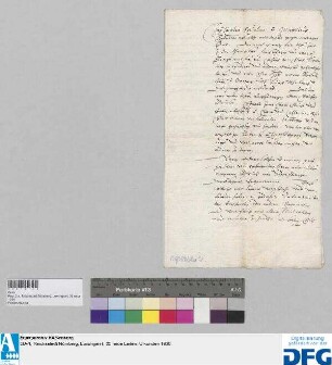 Carolus Gerbelius von Strassburg tritt auf fünf Jahre in die Dienste Nürnbergs als Syndikus. - Siegler: der Aussteller