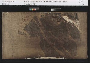 Schacht II bis IV - Rußkohlenflöz, II. Abteilung (III. Flöz) mit Nachbringungen