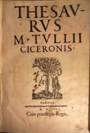 Thesaurus Marci T. Ciceronis
