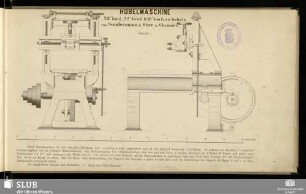 Hobelmaschine 28" lang, 22" breit & 18" hoch zu hobeln : 1/10 n. Gr.