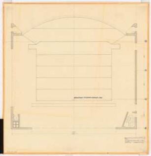 Stadttheater, Bottrop: Bühnengrundriss 1:50