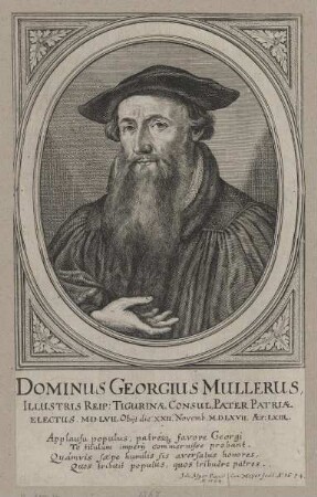 Bildnis des Georgius Mullerus