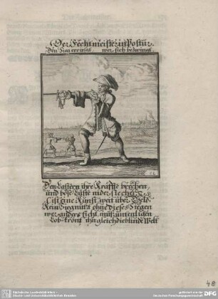 Der Fechtmeister.