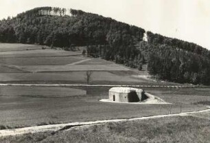 Gabel (heute Jablonné v Podještědí / Tschechien). Bunker der ehemaligen Schöberlinie (Befestigungswall)