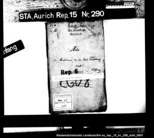 Der Amtsdiener bei dem Amt Friedeburg
