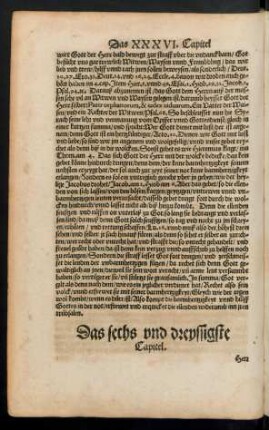 Das sechs und dreyssigste Capitel.
