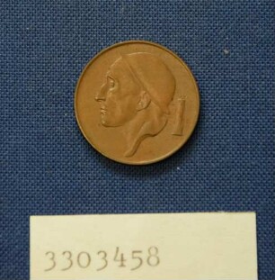 Belgische Münze (50 Centimes)