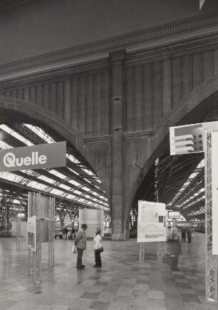 Leipzig Hauptbahnhof, Querbahnsteighalle