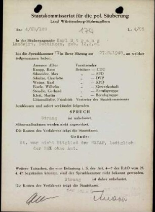 Strang, Karl