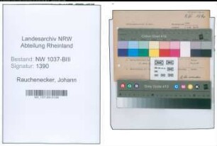 Entnazifizierung Johann Rauchenecker , geb. 18.09.1901 (Reichsbahninspektor)