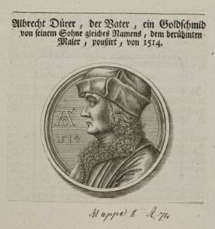 Bildnis des Albrecht Dürer d.Ä.